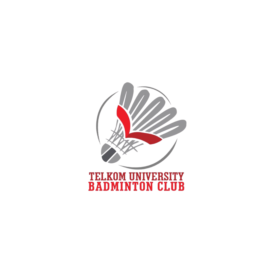 Logo Telkom University Badminton Club