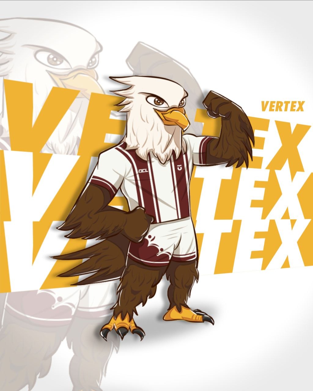 Vertex, maskot resmi OCL 2026 dengan seragam OCL